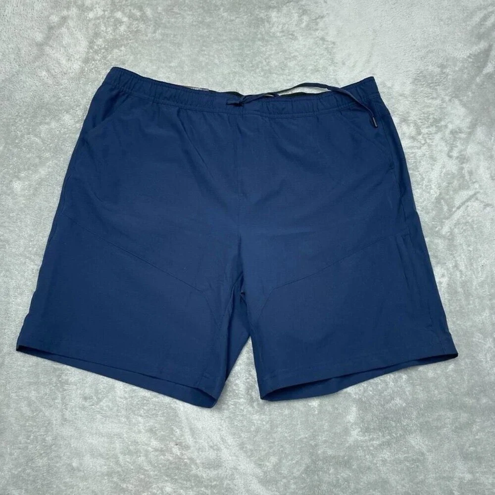 Gerry Mens Trail Shorts XX-Large Blue Athletic Fit Lightweight Stretch a1109 - Picture 1 of 8